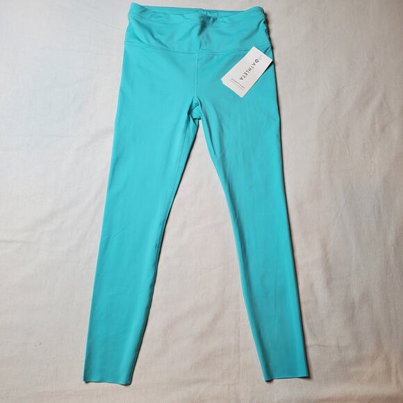 Athleta Women's Size SP NWT Accelerate 7/8 Tight Teal 566727 - Picture 4 of 10